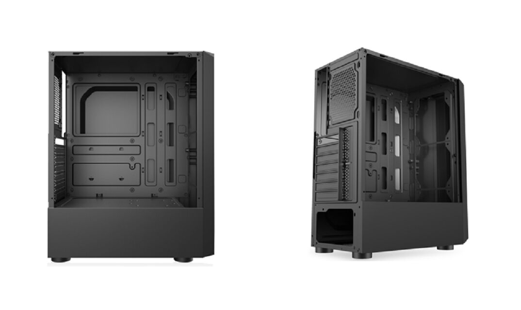 Игровой корпус ATX Mid-Tower с боковой панелью из закаленного стекла, настраиваемым передним RGB-светом и 7 слотами для расширения
