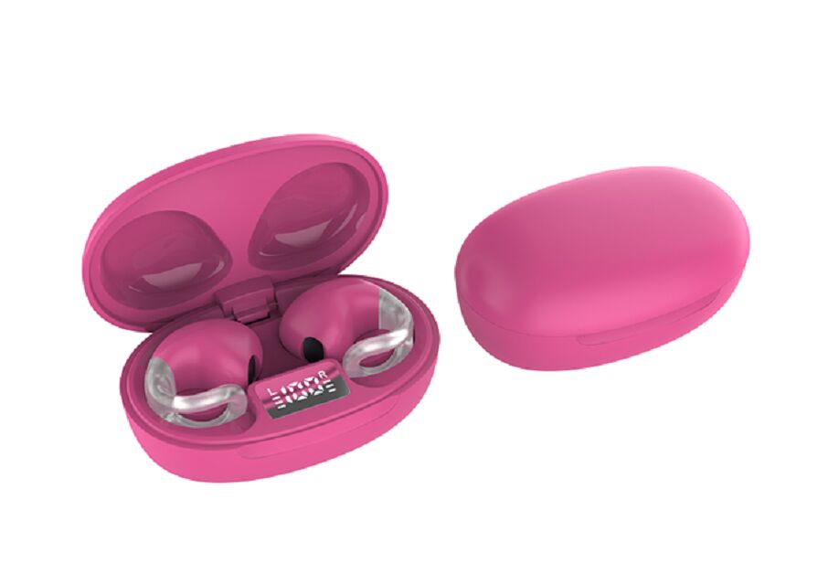 Беспроводные наушники OWS с открытым ухом, 12 мм драйвер, 4 часа игры, Bluetrum 5656T, черно-белый/розовый/красный