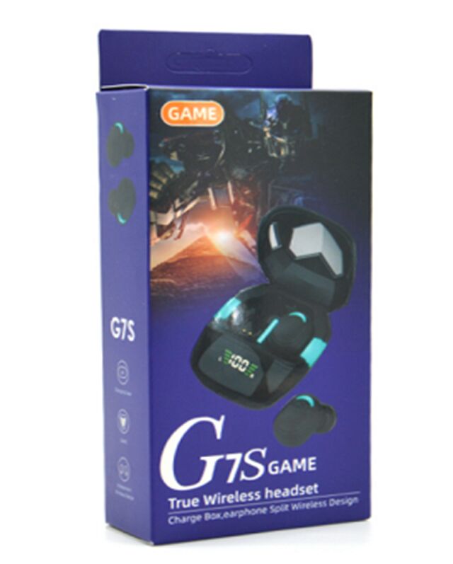 ZK5659 TWS наушники, 8мм аудио драйвер, 33г портативный дизайн, черная отделка, корпус для зарядки 150mAh, предназначен для OEM решений