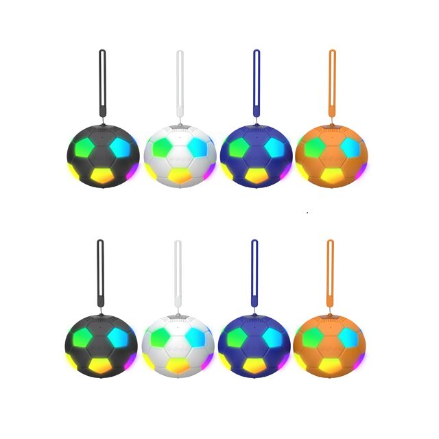 Сканер BT формы футбола с RGB светом, 2