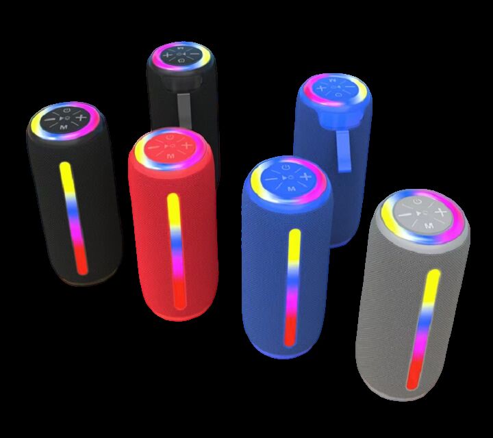 Портативная Bluetooth-колонка, 5 Вт*2, 57-мм динамики, 1200 мАч, Multi-Play (BT/AUX/TF/USB)