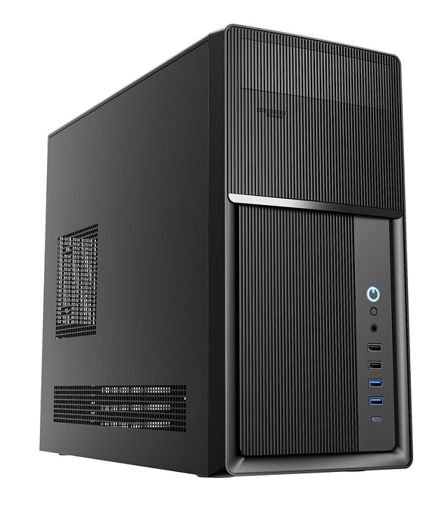 Тонкий корпус ATX Tower с отсеком для оптического привода, Micro-ATX/Mini-ITX, 1 отсек 5,25