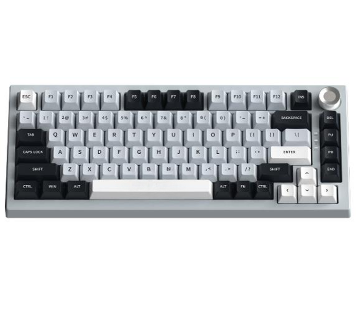 81-клавишная трехрежимная механическая клавиатура, RGB-подсветка, Type-C/2,4G/Bluetooth