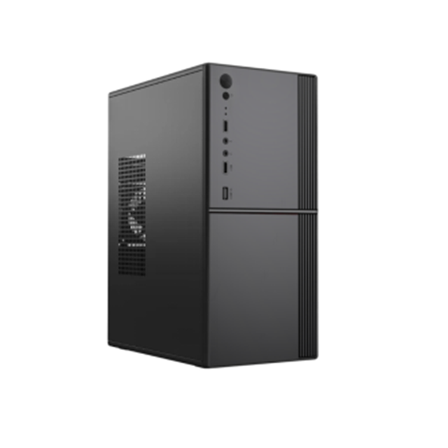 Компактный корпус ATX 0,33 мм SPCC, передний 12 см вентилятор, двойной USB + аудио, поддержка M-ATX, 260 * 160 * 350 мм