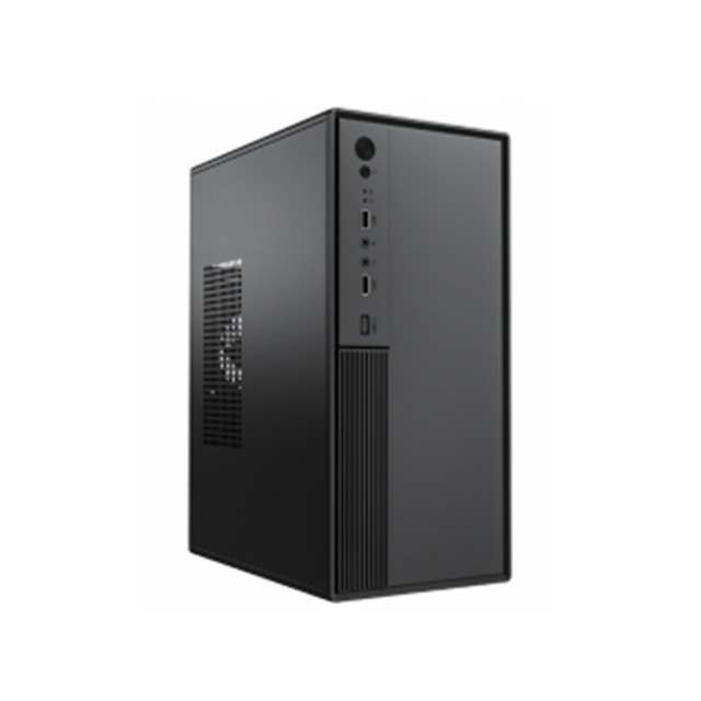 Компактный корпус ATX 0,33 мм SPCC, передний 12 см вентилятор, двойной USB + аудио, поддержка M-ATX, 260 * 160 * 350 мм