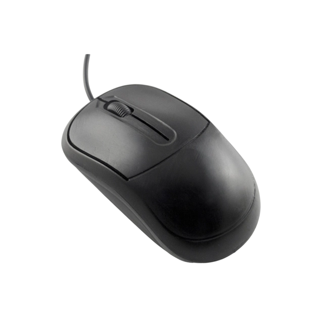 3D проводные офисные мыши, 1200 DPI точности, HIPS 53g легкий вес, 1,1 м кабель, пользовательский шелковый экран логотип