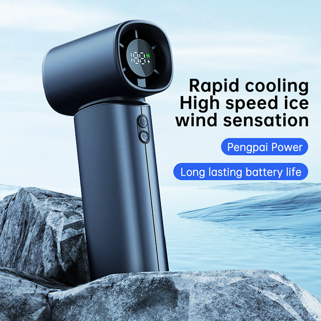 3600mAh ручной вентилятор 19000RPM 100 передач Управление скоростью 12W портативный мини вентилятор ABS Lanyard USB зарядка