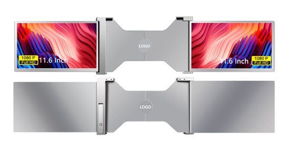 Трехэкранный продуктивный развлекательный компьютерный монитор FHD с тонким дисплеем 25,3 мм Full HD IPS 1920 × 1080 Поддержка HDR