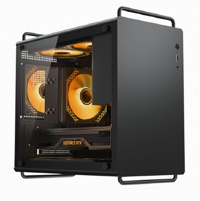 20L компактный компьютерный корпус для игровых компьютеров, M-ATX/ITX, 326mm GPU, 155mm CPU Cooler, 140mm PSU, две опции передней панели, магнитные фильтры пыли